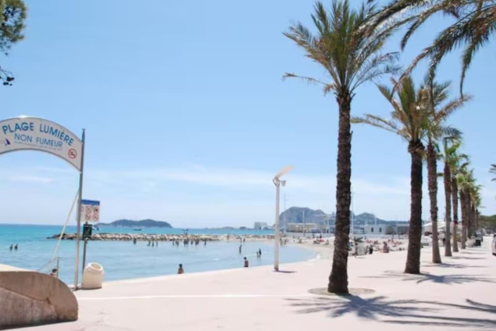 Blue Summer Vibes Apartment For 4P, Ac, Parking, Beach At 50M, Spa Access -1 La Ciotat Exterior photo